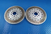 Maserati Levante front brake disc rotors 2pcs TopEuro #12037